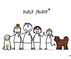 Happy-family b)